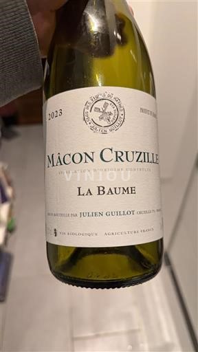 Burgundi Mâcon ja Mâcon-kylät Julien Guillot La Baume 2023