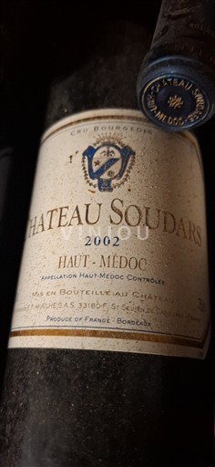 Bordeaux Haut-Médoc Château Soudars 2002