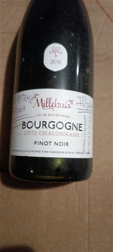 Bourgogne Bourgogne-côte-chalonnaise Vignerons de Buxy Millebuis 2011