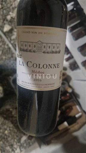 Bordeaux Médoc La Colonne 2016