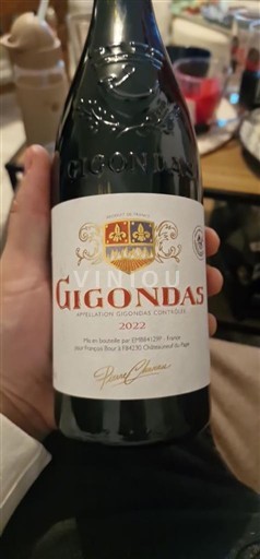 Rhônen laakso Gigondas Château Châteauneuf-du-Pape 2022