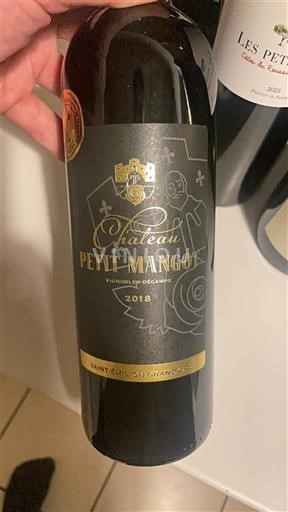 Bordeaux Saint-Émilion Petit Mangot 2018