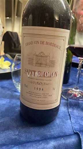 Bordeaux Saint-Émilion Girardeau 1994