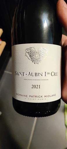 Burgundy Saint-Aubin Premier Cru Domaine Patrick Miolane 2021