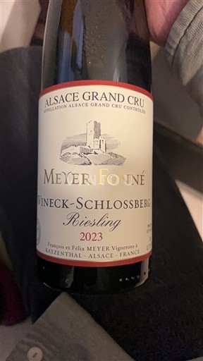 Alsace Alsace Grand Cru Grand Cru Meyer-Fonné Wineck-Schlossberg 2023