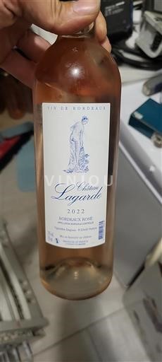Bordeaux Bordo rose Château Laguarde 2022