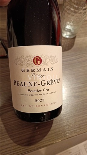 Bourgogne Beaune Premier Cru Philippe Germain Beaune-Grèves Premier Cru 2023