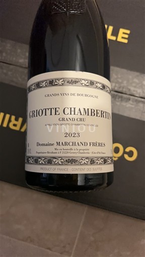 Borgogna Griotte-chambertin Grand Cru Domaine Marchand Frères 2023
