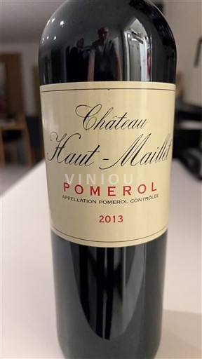 Burdeos Pomerol Château Haut-Maillet 2013