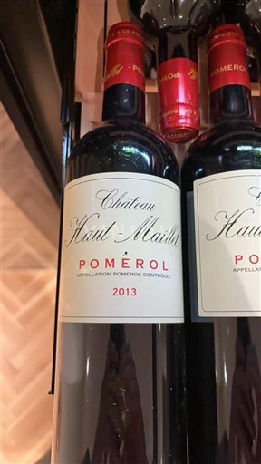 Bordeaux Pomerol Château Haut-Maillet 2013