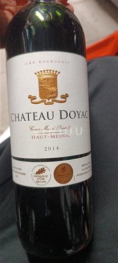 Bordeaux Haut-Médoc Cru Bourgeois Château Doyac 2014