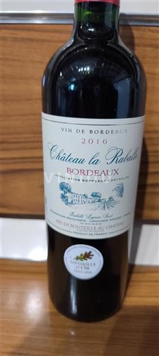 Bordeaux Château La Raballe 2016