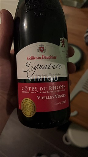 Valle del Rodano Côtes-du-Rhône Célilier des Dauphins Signature Vieilles Vignes 2022