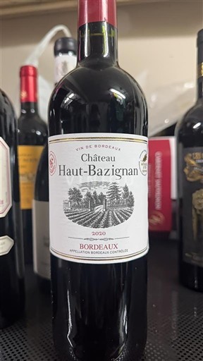 Bordeaux Château Haut-Bazignan 2020