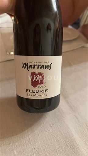 Beaujolais Fleurie Domaine S Marrans Les Marrans 2023