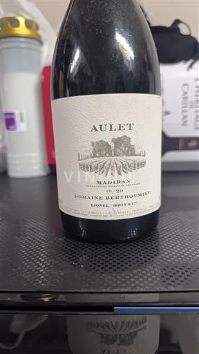 Sud-Ouest Madiran Domaine Berthoumieu Aulet 2020