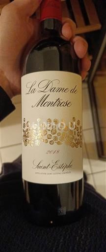 Bordeaux Saint-Estèphe Château Montrose La Dame de Montrose 2018