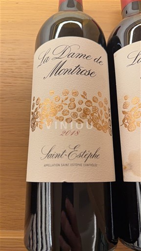 Bordeaux Saint-Estèphe Château Montrose La Dame de Montrose 2018