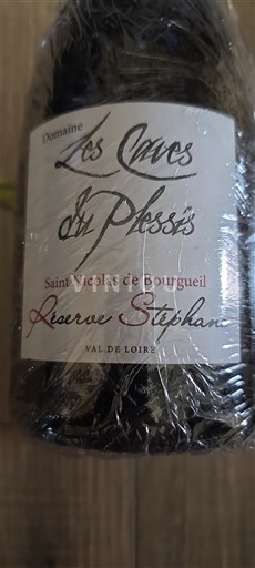 Loire-dalen Saint-Nicolas-De-Bourgueil Les Caves du Plessis Réserve Stephan 2020