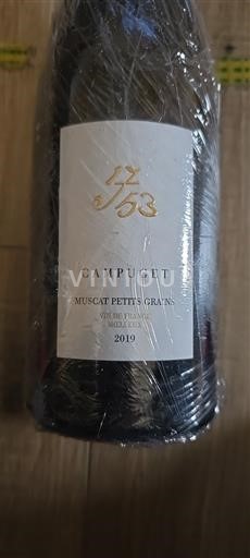 Viner Blanc moelleux 1753 Campuget 2019 Frankrike Rhônedalen Ospecificerad AOC