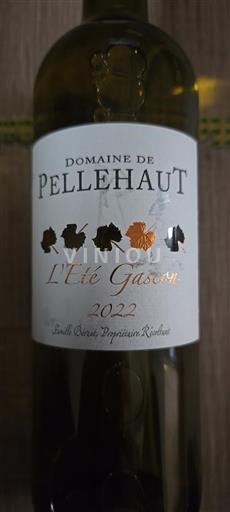South West Côtes de Gascogne Domaine Pellehaut L'Été Gascon 2022