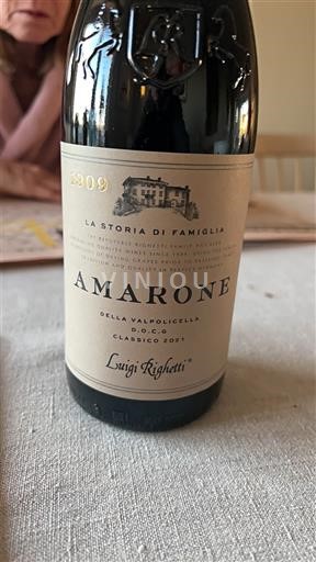 Veneto Amarone della Valpolicella Luigi Righetti La Storia di Famiglia 2021
