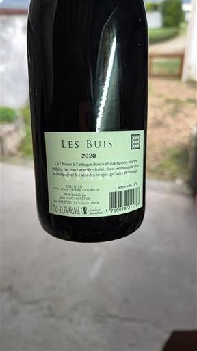 Valle del Loira Chinon Chinon Les Buis 2020