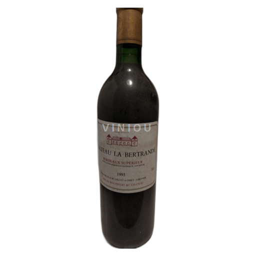 Bordeaux Bordeaux Supérieur Château La Bertrande 1993
