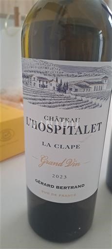 Languedoc La Clape Château L'Hospitalet Grand Vin 2023