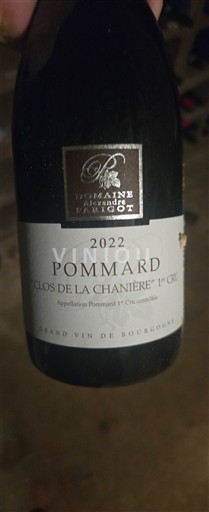 Bourgogne Ospecificerad Premier Cru Domaine Alexandre Parigot Clos de la Chanière 1er Cru 2022