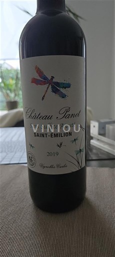 Bordeaux Saint-Émilion Château Paret Sans Sulfite Ajouté 2019