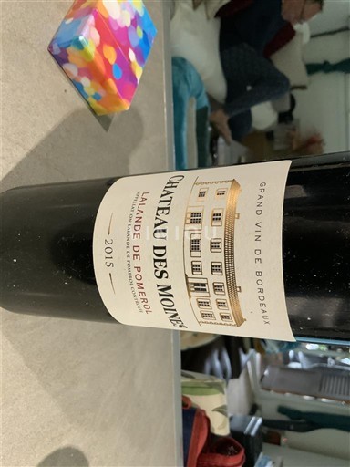 Bordeaux Lalande-de-pomerol Château S Moines 2015