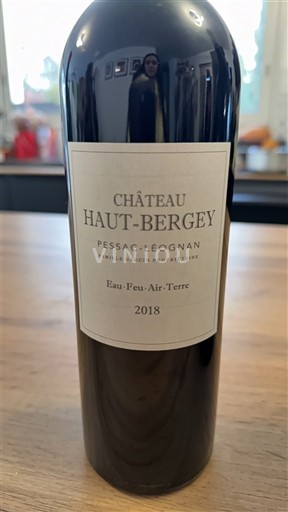 Бордо Пессак-Леоньян Château Haut-Bergey Eau-Feu-Air-Terre 2018