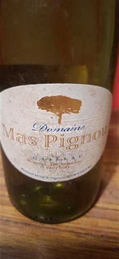 Vinhos Blanc sec Domaine Mas Pignou 2020 França Sudoeste Gaillac AOC