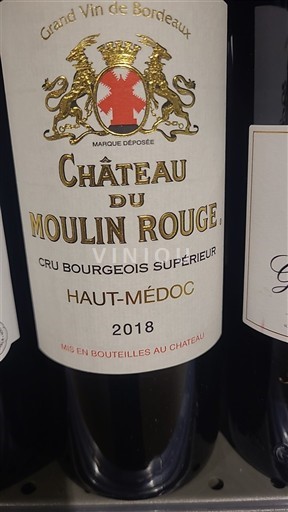 Bordeaux Haut-Médoc Château Moulin Rouge 2018
