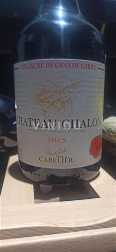 Jura Château-chalon Marcel Cabelier 2015