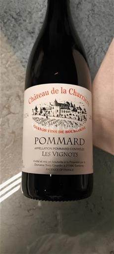 Burgundy Pommard Château La Charrière Les Vignots 2024