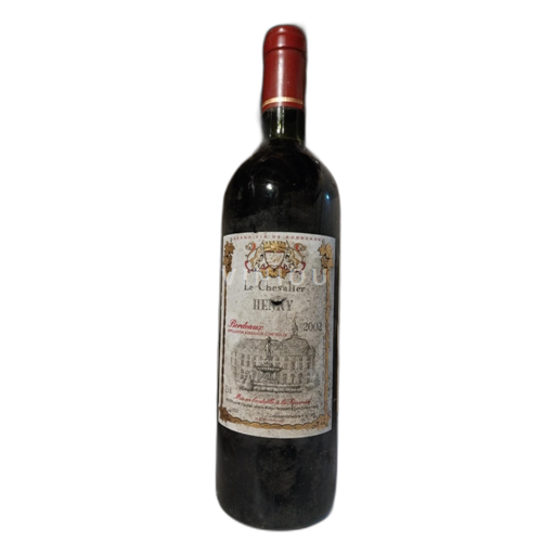 Bordeaux Le Chevalier Henry 2002