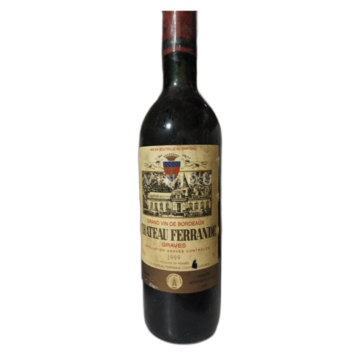 Bordéus Graves Château Ferrande 1999