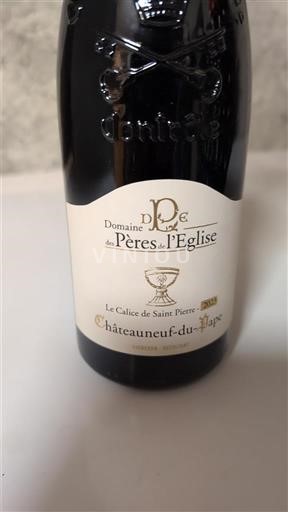 Rhône Valley Châteauneuf-du-Pape Domaine Des Pères de l'Eglise Le Calice de Saint Pierre Non-Vintage