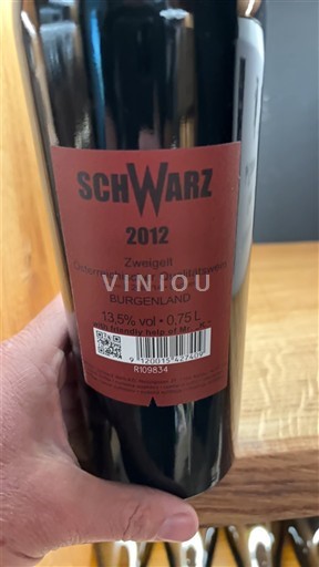 Gradišce Ni doloceno Schwarz Zweigelt 2012