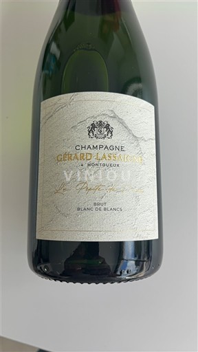 Spumanti Blanc brut La Pépite de Craie Gérard Lassaigne Non millésimé Francia Champagne AOC