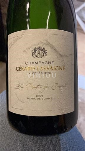 Samppanja Gérard Lassaigne La Pépite de Craie Ei vuosikertaa