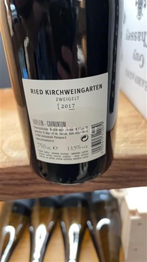 Dolní Rakousko Carnuntum DAC Ried Kirchweingarten Zweigelt 2017