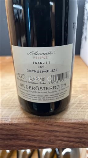 Vini Rouge sec Franz III Cuvée Winzer Krems Non millésimé Austria Bassa Austria Non specificato