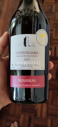 Jura Côtes du Jura Frédéric Lambert Trousseau 2023