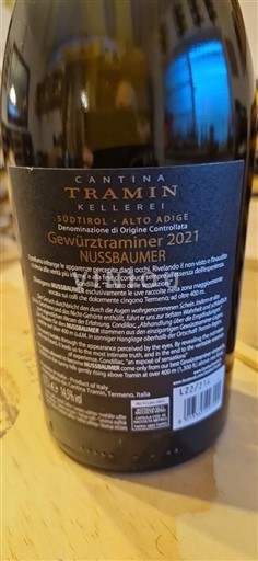Tridentsko-Horní Adiže Horní Adiže Cantina Tramin Nussbaumer 2021
