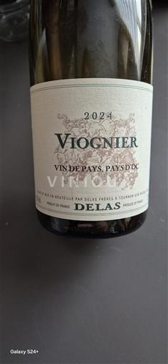 Languedoc y Rosellón País de Oc Delas Viognier 2024