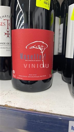 Languedoc a Roussillon Pays d'Oc Domaine Trebaudon Mazette Neročník