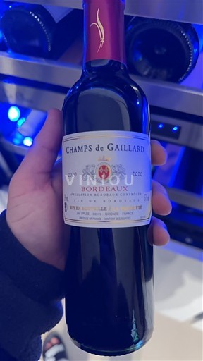Bordeaux Champs de Gaillard 2020